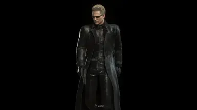 Albert Wesker Black Midnight Coat