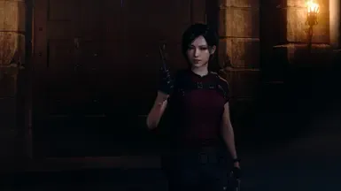 "阿达穿着里昂的衣服"