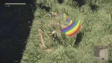 Pride Flag over Virtuous Dignity
