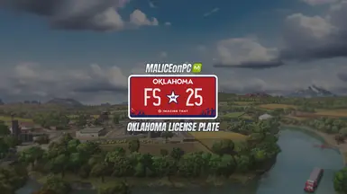 FS25 俄克拉荷马州车牌