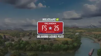FS25 俄克拉荷马州车牌