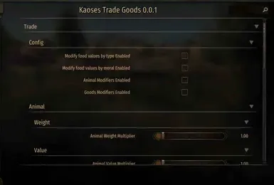 Kaoses贸易商品