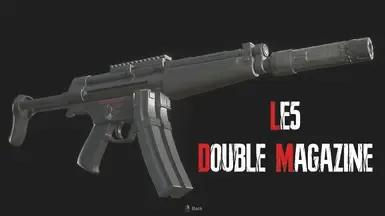 LE5 双弹匣与消音器定制MP5