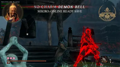 No Charm Demon Bell for PvP and Co-op - Sekiro Online Ready Save