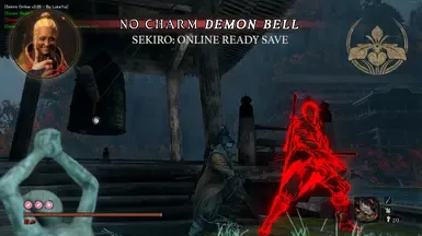 No Charm Demon Bell for PvP and Co-op - Sekiro Online Ready Save