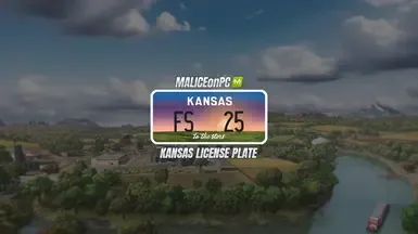 FS25 堪萨斯州车牌