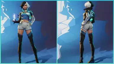 Luna Snow 默认更佳身体造型