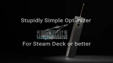 愚蠢简单优化器 - FF7重制版