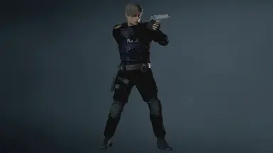 Leon RPD - 黑色服装
