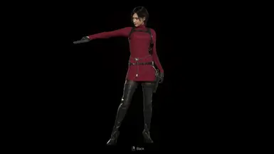 Ada默认服装的蝴蝶链