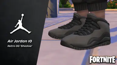 Air Jordan 10 Retro OG 'Shadow' 运动鞋(堡垒之夜)