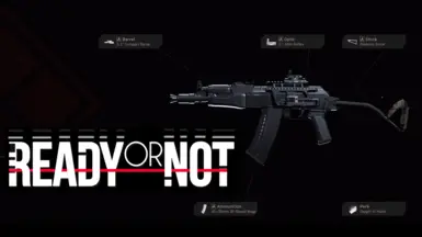 已更新的 AK47 黑猫 (AKS74U) 替代 SLR47