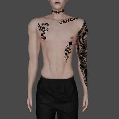 男性纹身 4