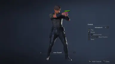 Leon Splinter Cell 休闲服装