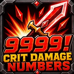 CRIT DMG 数字