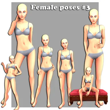 女性姿势3
