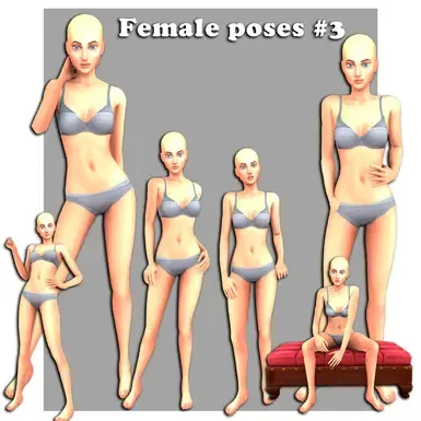 女性姿势3