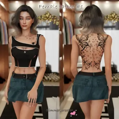 女性纹身 2
