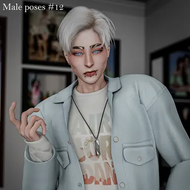 男性姿势 12