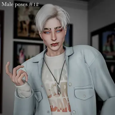 男性姿势 12