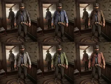 Gunslinger Jacket → 枪手夹克 颜色