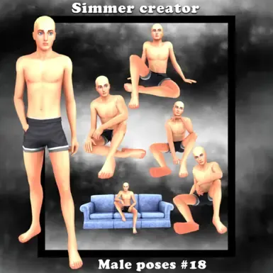 男性姿势18