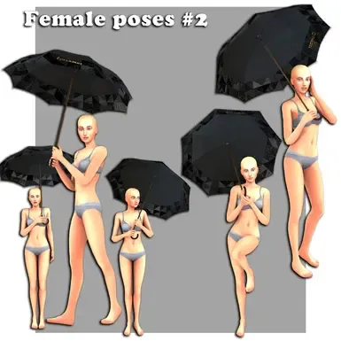 女性姿势2