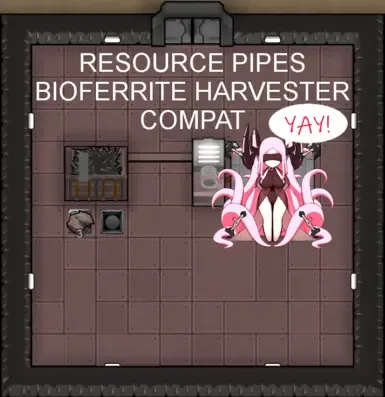 Bioferrite 收割机 资源管道 兼容