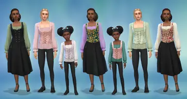 Front-Lace Corset Recolor