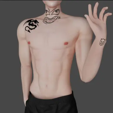 男性纹身1