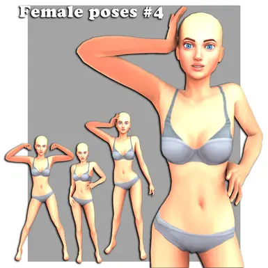 女性姿势4