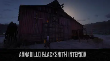 Armadillo Blacksmith Interior