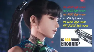 6GB显存 更高性能 - 4K纹理极致高画质设定