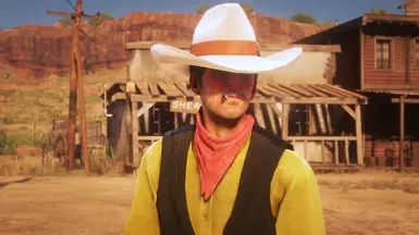 在《RDR2》中的幸运卢克