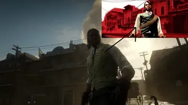 RDR1封面艺术弹药带