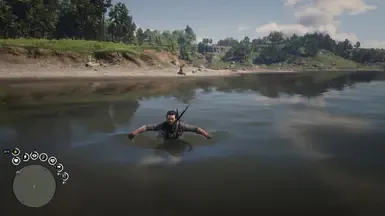 John Marston Can Swim Fix