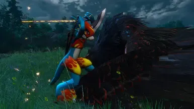 Flamedramon 作为 Geralt