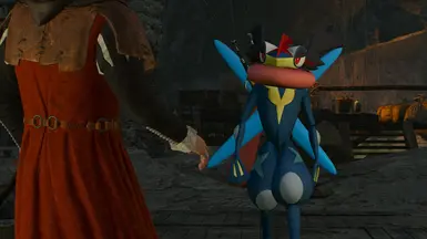 Ash Greninja 饰演 杰洛特