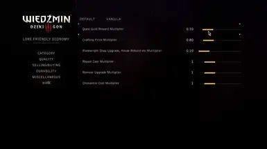 符合背景设定的经济系统 - 视觉奖励显示修复(次世代版)