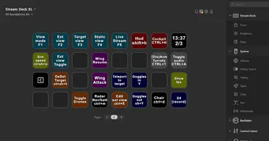 Stream deck xl 配置文件和 Tartarus 配置文件