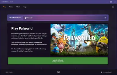 模组中心 - Palworld 模组管理器