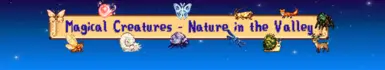 山谷自然中的魔法生物