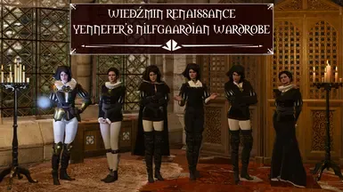 Wiedzmin Renaissance - 叶奈法的尼弗迦德衣橱（动态）