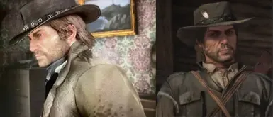 john marston 棕色头发