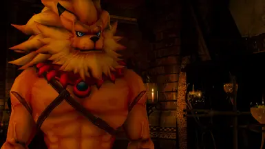 Leomon as Geralt