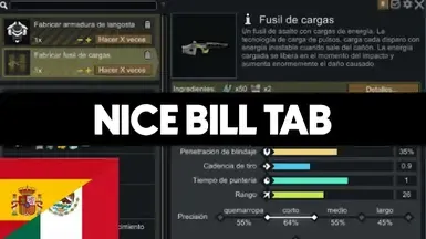 好的比爾 Tab-Espanol Latino