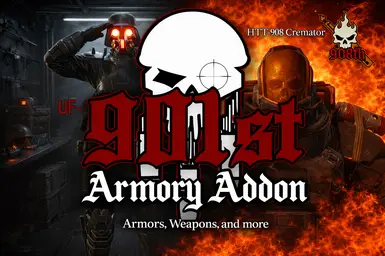 901st Armory 不可见:9个网格模型等