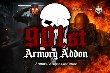 901st Armory 不可见：9个网格模型等