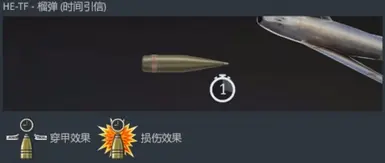 带有时间引信的高射炮
