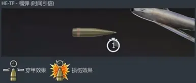 带有时间引信的高射炮